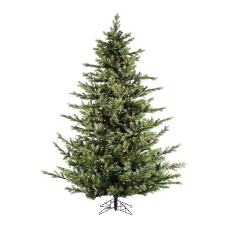 Almo Fulfillment Services Fraser Hill Farm Artificial Christmas Tree - 9 Ft. Foxtail Pine - Clear LED String Lighting FFFX090-5GR